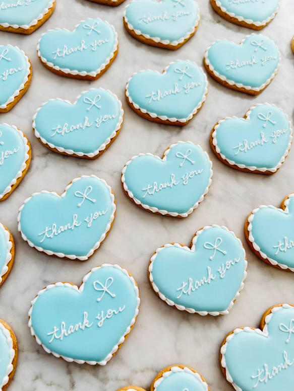 thank you アイシングクッキー クッキー Grace 通販 17464032｜Creema