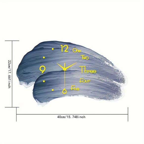 掛け時計 独創的 デザイン 静音 アナログ おしゃれ かわいい インテリア 北欧 壁掛け 時計 cht-1746 6枚目の画像