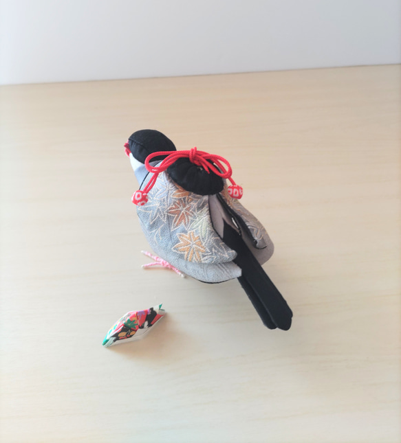 【お一人様1点限り】桜文鳥さんの匂い袋️〈楓〉 4枚目の画像