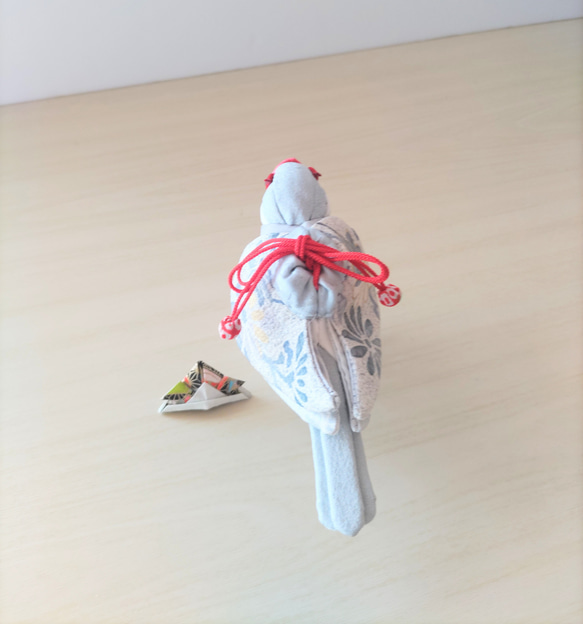 【お一人様1点限り】シルバー文鳥さんの匂い袋️ 4枚目の画像