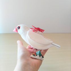 【お一人様1点限り】白文鳥さんの匂い袋️Ａ 3枚目の画像