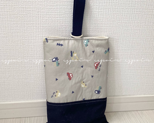 入園入学/シューズバッグ/靴入れ/上履き入れ/はたらくくるま