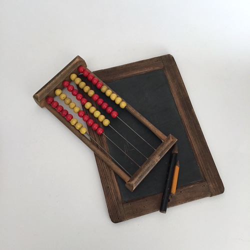 アンティークキッズのおもちゃ アンティークそろばん イギリス 北欧