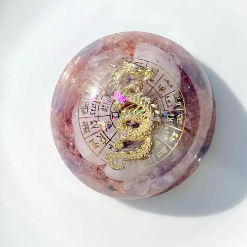 握り石 オルゴナイト愛情と癒し、直感力、実りをもたらす 女性らしさ  