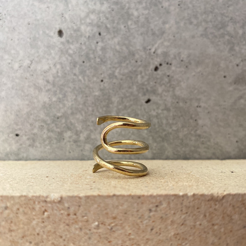 リングセットⒹ おしゃれ 2.0mm 真鍮 BRASS 指輪 リング シンプル