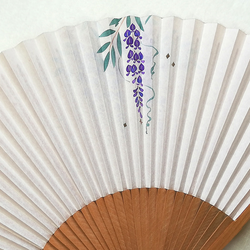 扇子　白檀扇子 vintage 白檀扇子 ダマスク/20.5cm byakudan10 - itotsune