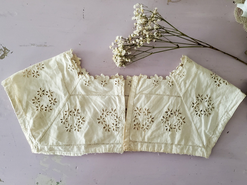 フランスアンティーク♡カットワークレース刺繍ドロワーズパンツ