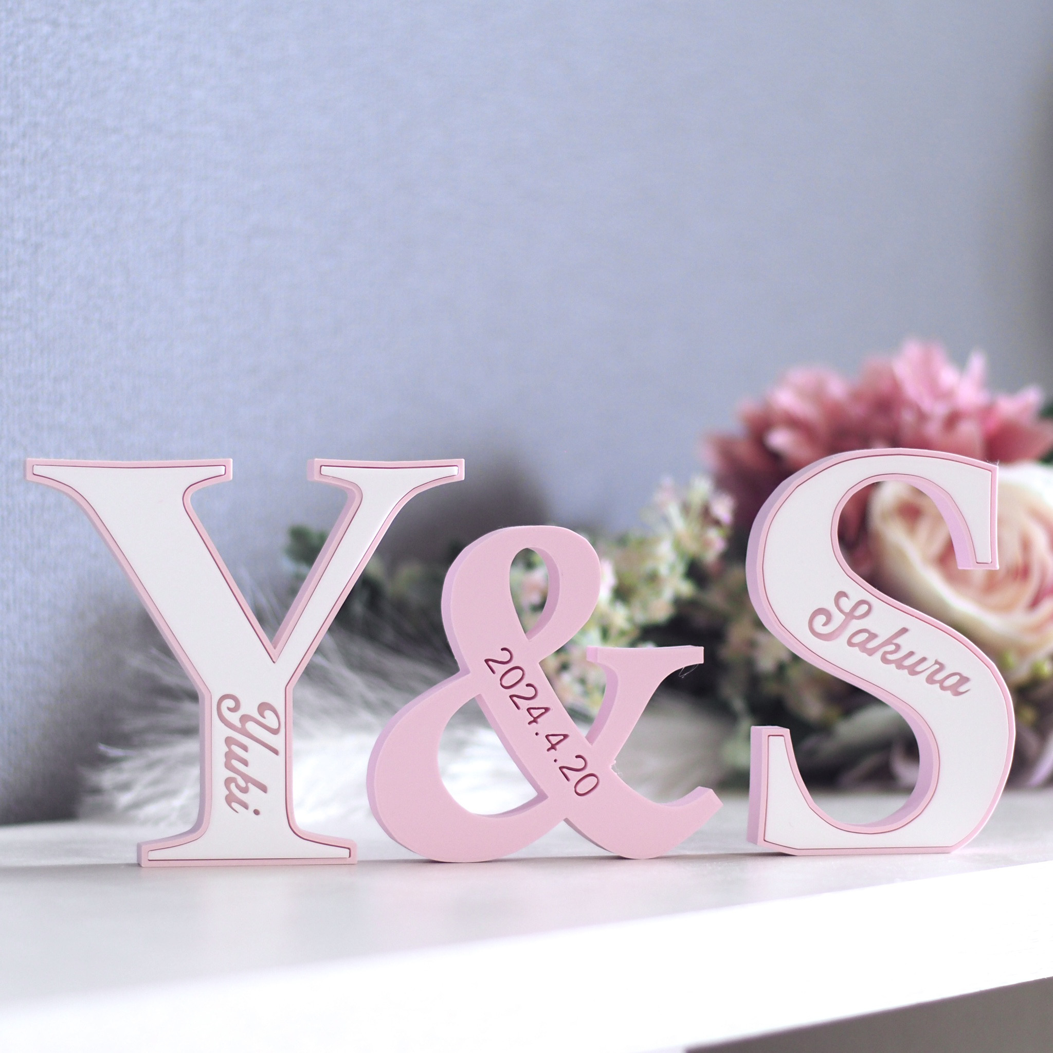 確認】ななな様⭐︎イニシャルオブジェ