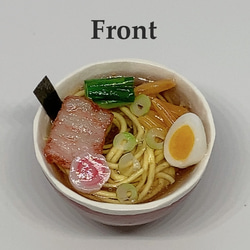 なつかしい中華屋さんの　しょうゆラーメン（ラーメンシリーズ）　ミニチュア 3枚目の画像