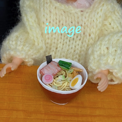 なつかしい中華屋さんの　しょうゆラーメン（ラーメンシリーズ）　ミニチュア 10枚目の画像