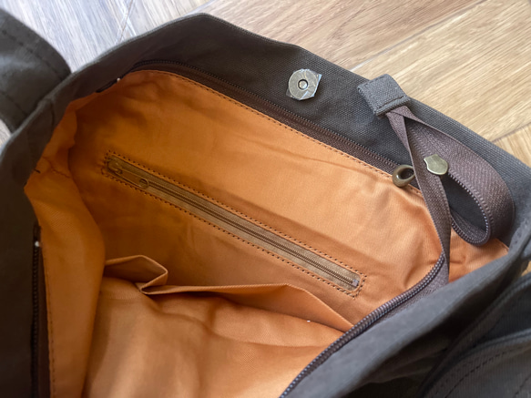 倉敷帆布のたてながショルダー 6枚目の画像