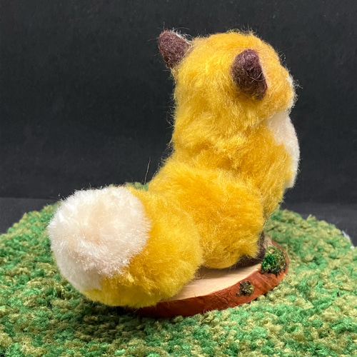 ぬいぐるみ キツネ テディベア 羊毛フェルト ブライス アートドール 海外作家 ぬいぐるみ キツネ テディベア 羊毛フェルト ブライス アートドール