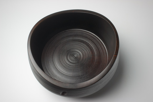 漆のサラダボウル japanese lacquer ware 17,5cm 漆器 5枚目の画像