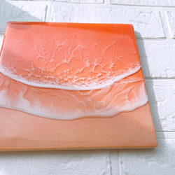 エポキシレジンの海、海のアート、海のレジンアートです　大人気海のパネルです 4枚目の画像