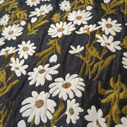 スノーポール　菊　レトロ　花柄　布　ジャガード生地　厚手 1枚目の画像