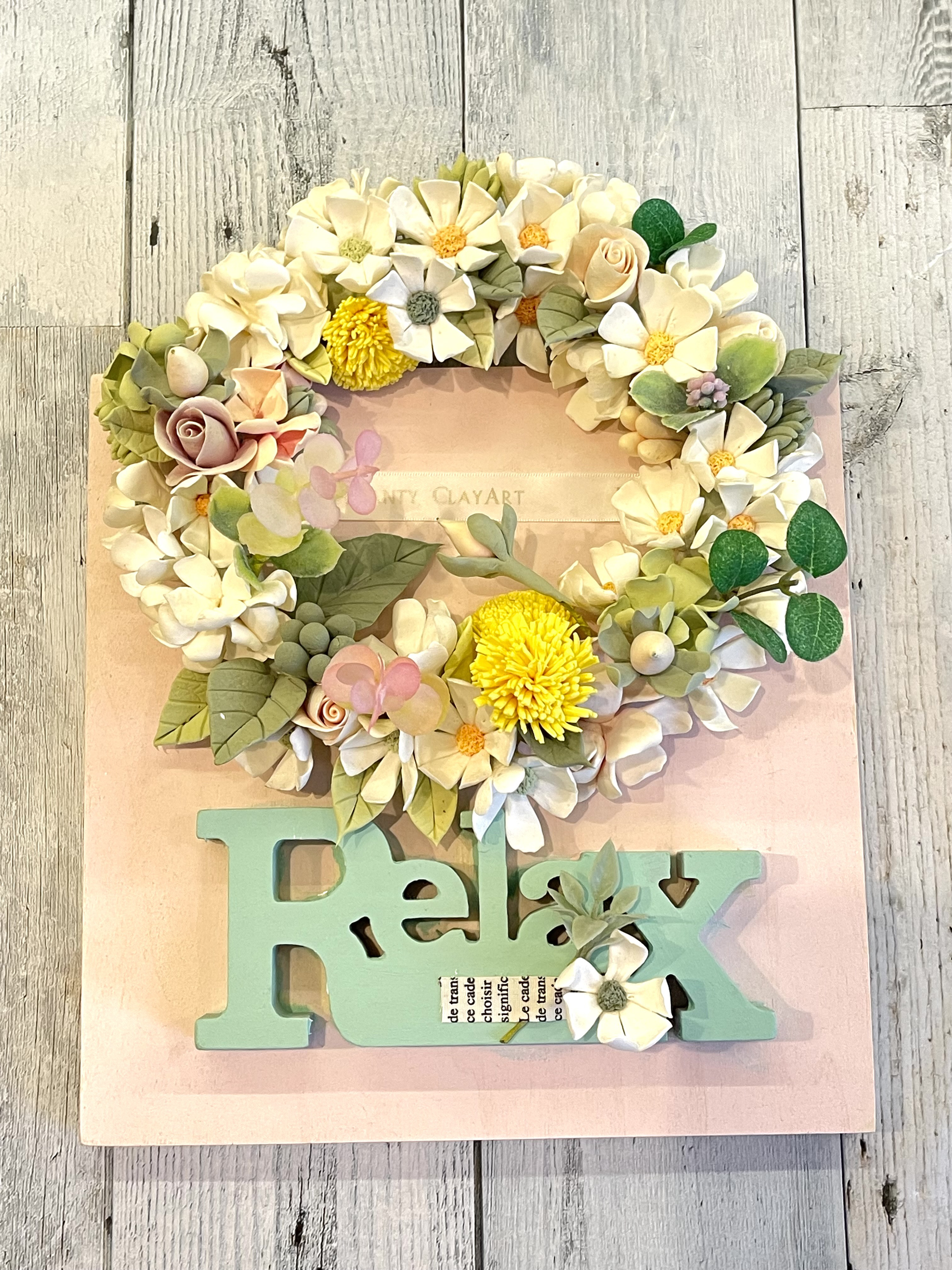 eternal flower＊ウォールフラワーデコレーション"Relax"