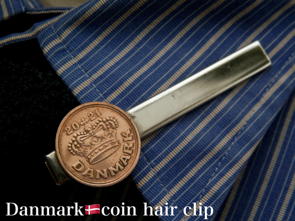 #PCB21　Danmark Coin Hair Clip(2set) 3枚目の画像