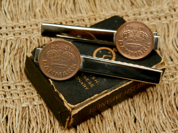 #PCB21　Danmark Coin Hair Clip(2set) 1枚目の画像