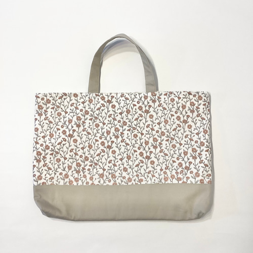 入園グッズ>レッスンバッグ・体操服袋・上靴袋の3点セット＊お花