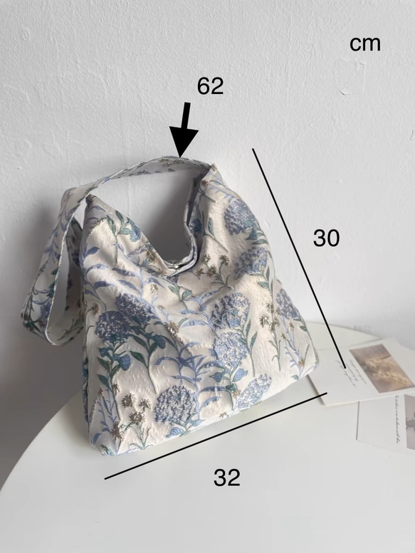 ファッションシンプル布　レディース日常用　トートバッグ 10枚目の画像
