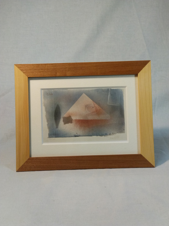 『いろは 平額』(「木の色 葉書判平額」の略称)   二色額(長手/一位の木、妻手/榧の木) 3枚目の画像