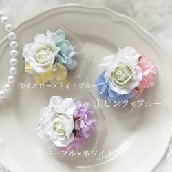 キッズコサージュ　Rose spring 入園式　入学式　春のフォーマル　コーデにオススメ 3枚目の画像