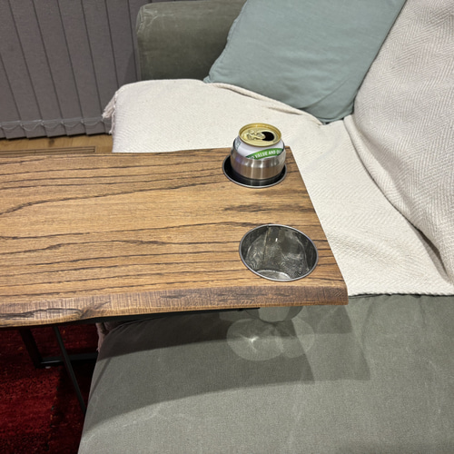 ドリンクホルダー付きサイドテーブル サイドテーブル cota 通販