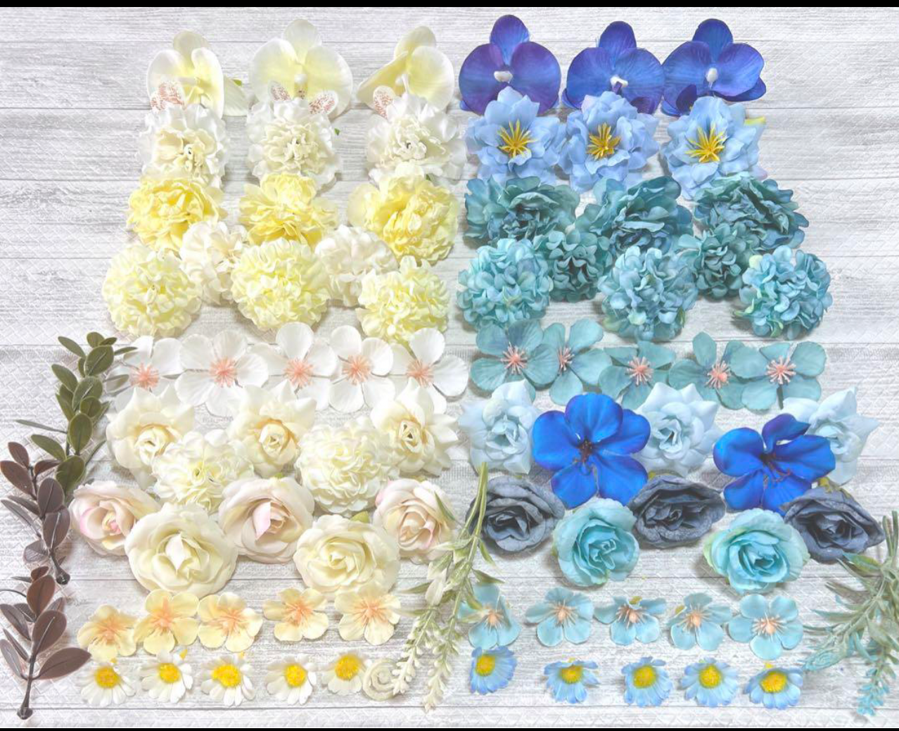 NO 0717-03 造花 花材 まとめ売り ハンドメイド 素材 セット 花