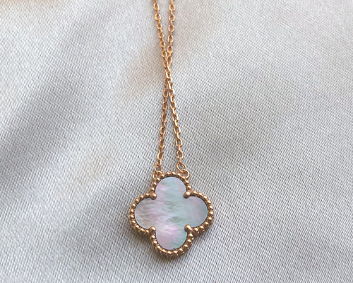 グレーマザーオブパール ロングネックレス ローズゴールド ae57397f1022f114d8e983eea955e8