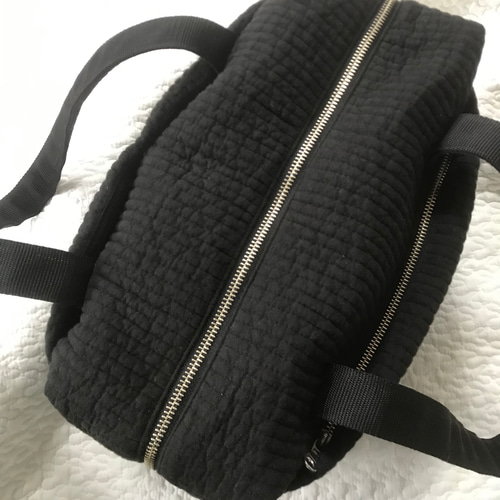 LLサイズ nubi bag black ヌビバック ヌビ マザーズバッグ ボストン
