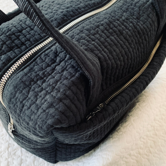 LLサイズ　nubi bag black　 ヌビバック　ヌビ  マザーズバッグ　ボストンバッグ　 5枚目の画像