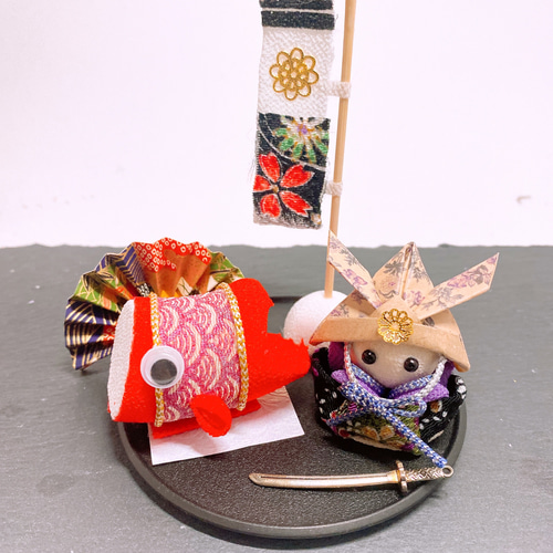 つまみ細工 こいのぼり こどもの日 五月人形 兜 端午の節句 五月人形