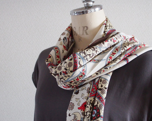 秋の新作2024・限定各1色】トルコ・オリエンタルショールスカーフ