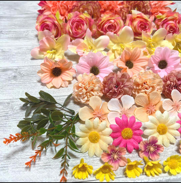 NO 0729-10 造花 花材 花パーツ アーティフィシャルフラワー フェイクグリーン 2枚目の画像