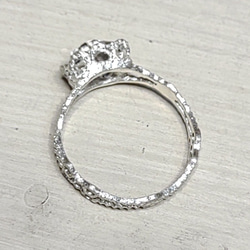 鉱物の表情 herkimer＊925 lace ring 12枚目の画像