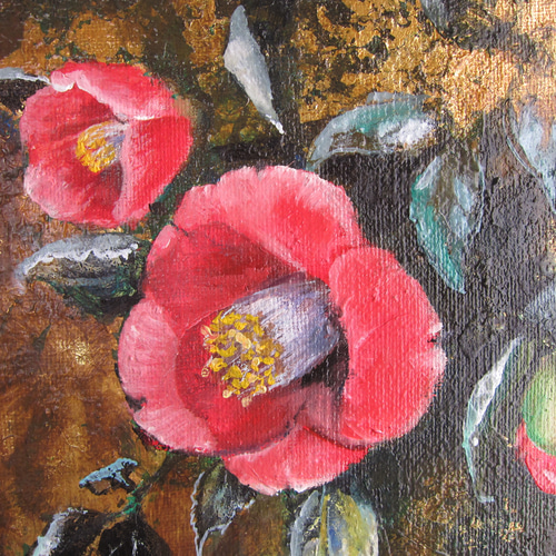 椿の小さい油絵F0号原画 絵画 mimoza 通販 17467780|Creema 椿の小さい油絵F0号原画 絵画 mimoza 通販 17467780|Creema