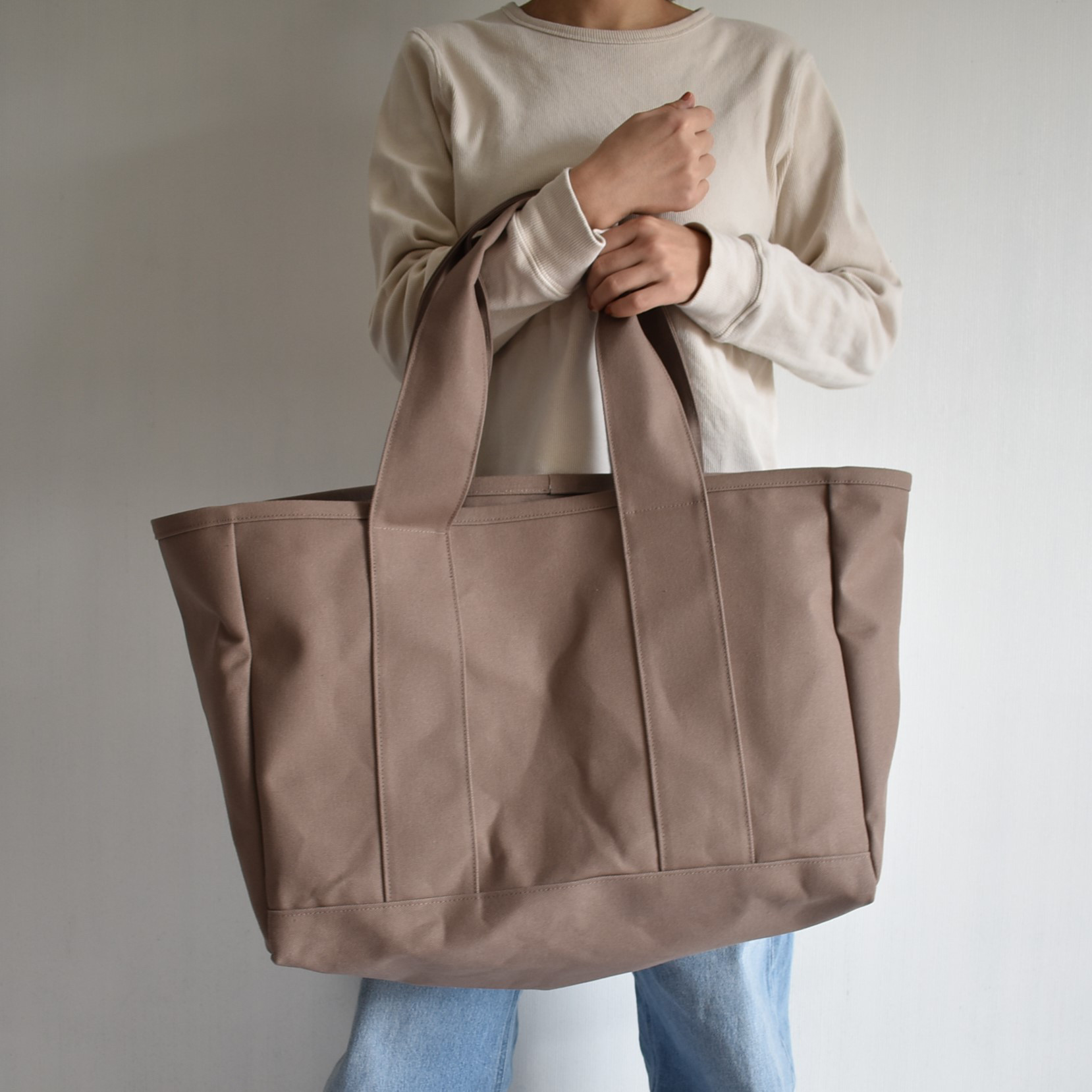 GYM TOTE BAG（マットブラウン）