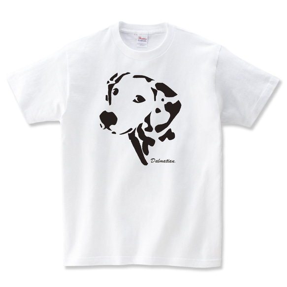 ダルメシアン tシャツ 犬 tシャツ 犬T 犬柄 tシャツ 101匹わんちゃん 散歩 服 雑貨 グッズ ワンコ 4枚目の画像