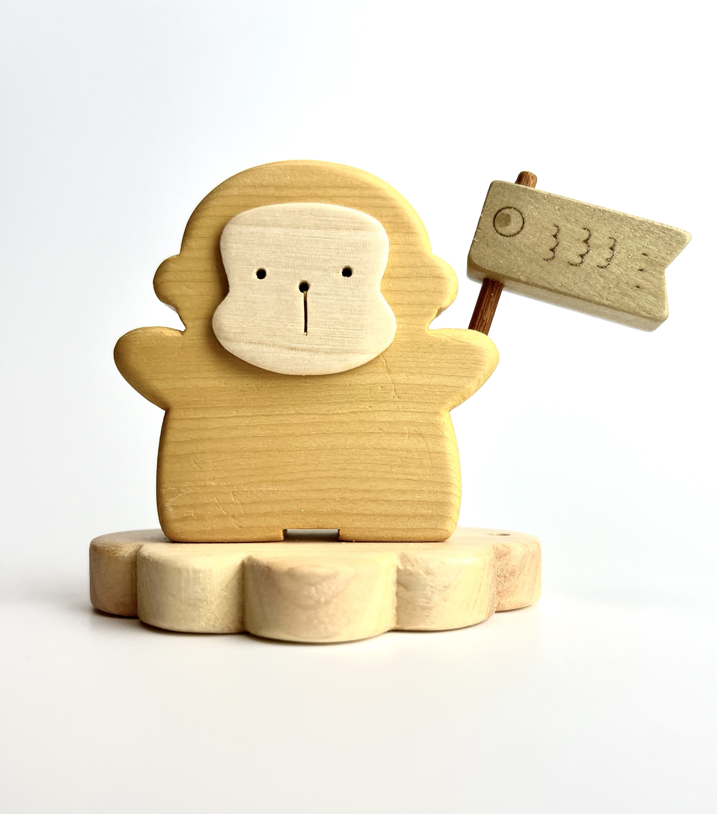 ハンドメイド ♡ 手乗りサイズ おさるさん