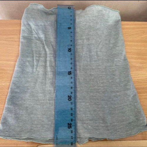 手染めゆったりやわらかリネン麻100%若草グリーンネックウォーマー新品  