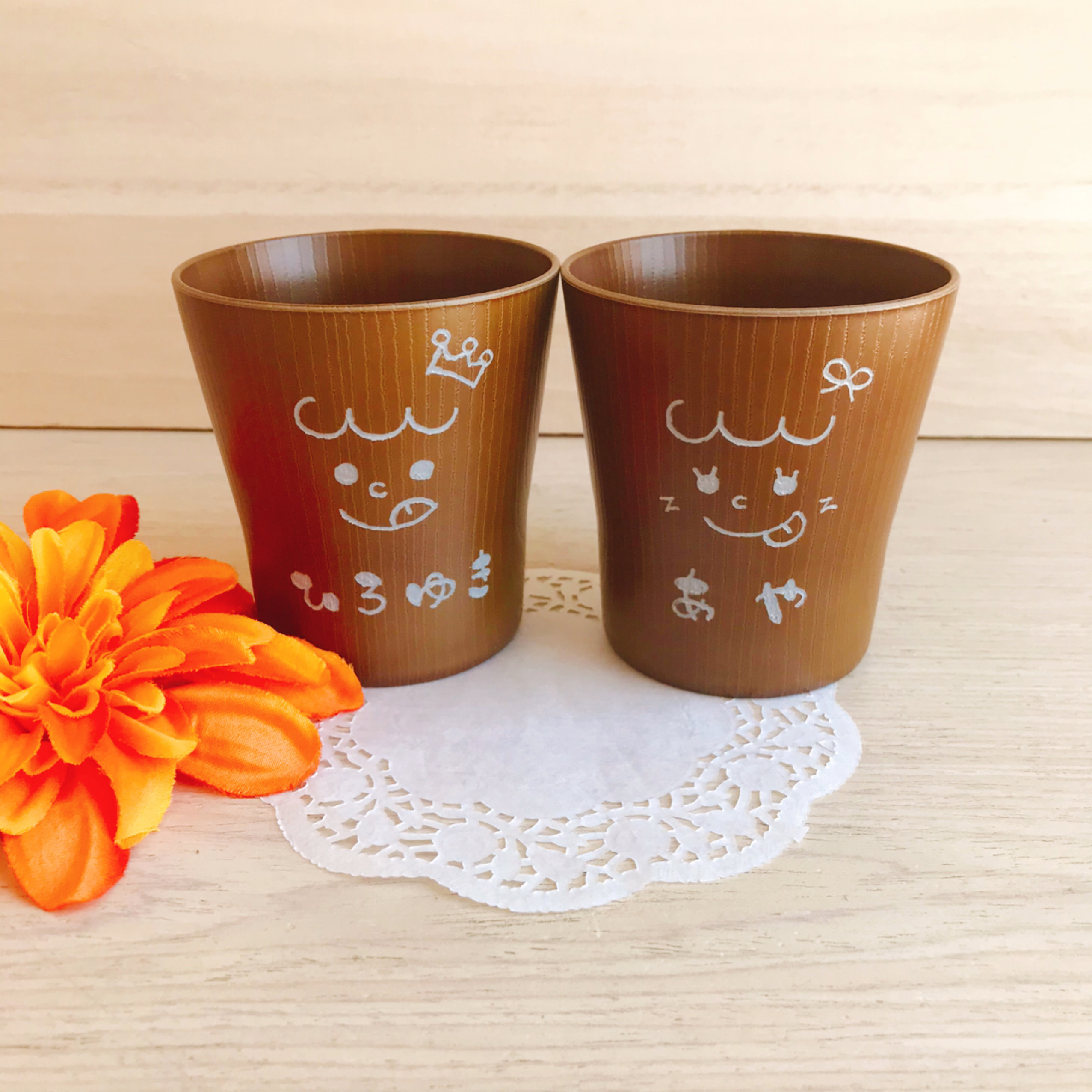 確認ページ ウッドバーニング 名前入り オリジナル コップ 【公式通販】