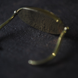 labradorite brass bangle (harusame) 12枚目の画像