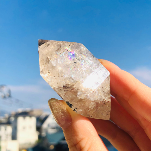 天然石 ニューヨーク産 ハーキマーダイヤモンド 原石 ハーキマー 水晶