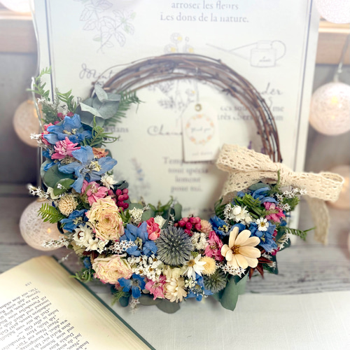 ディルフィとラナンキュラスのラブリーリース リース Atelier sol  