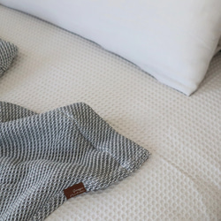 《泉州南部織》ワッフルシーツ(シングル/フラットタイプ) 9枚目の画像