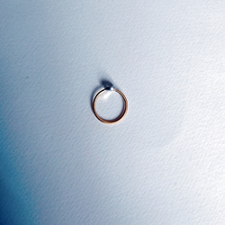 希少 朝×睡蓮の池なバイカラータンザナイト Pt900 K18 ピンキーリング 3枚目の画像