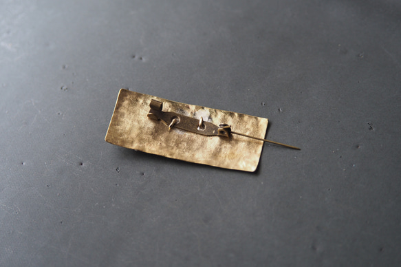 arbor   真鍮とシルバーのブローチ ◼pivo◼2042 7枚目の画像