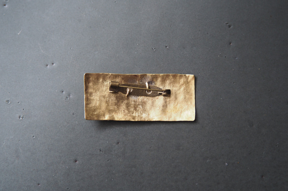 arbor   真鍮とシルバーのブローチ ◼pivo◼2042 6枚目の画像