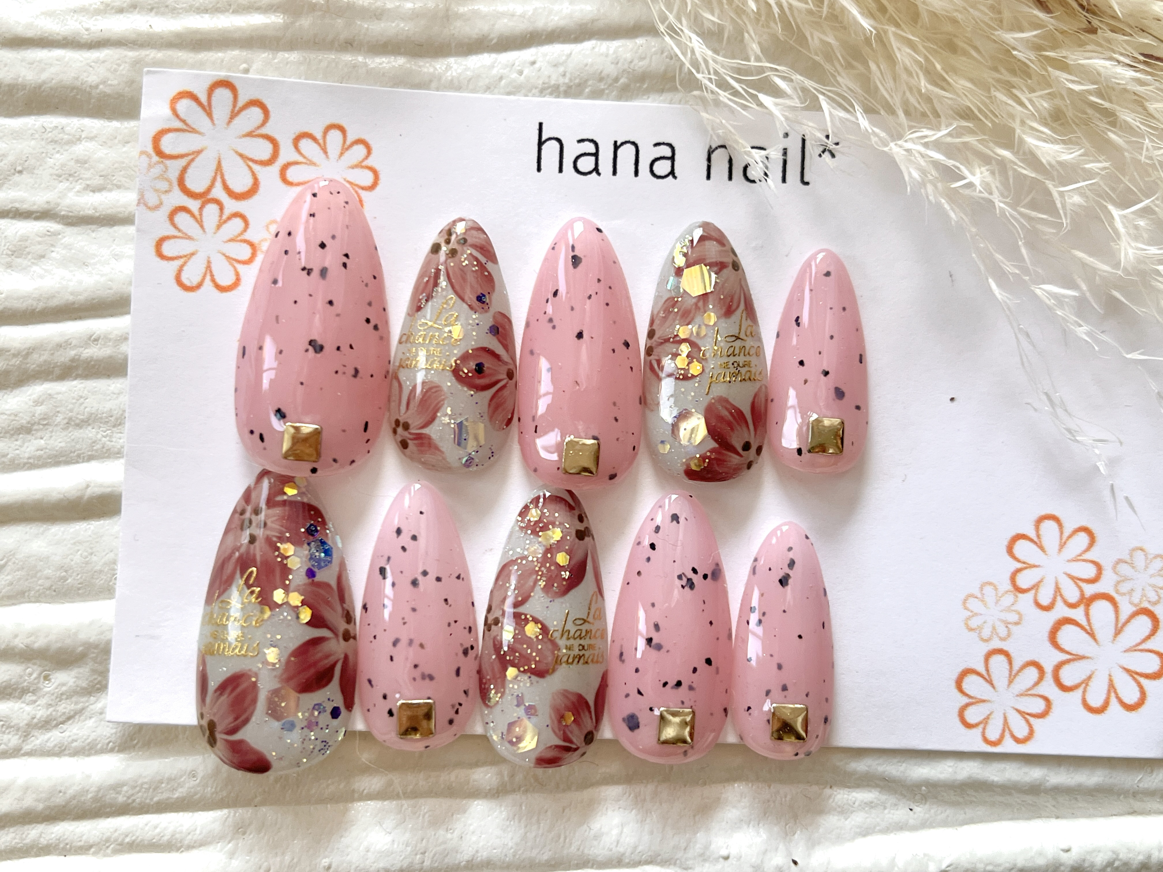 ネイルチップ・付け爪 hana 2d1d71c39e9aa293b1fcd5bf7e3881