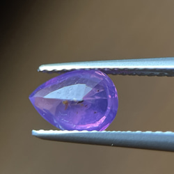 非加熱天然パープルサファイアルース 1.30ct  Natural unheated purple Sapphire 10枚目の画像